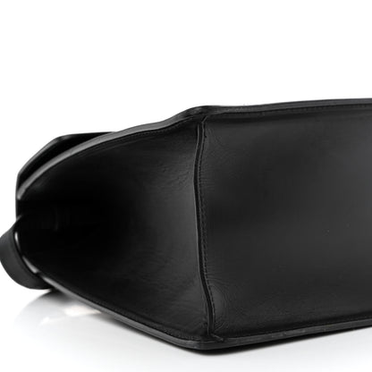Gucci Calfskin Medium Sylvie Top Handle Bag Black 9 of 15