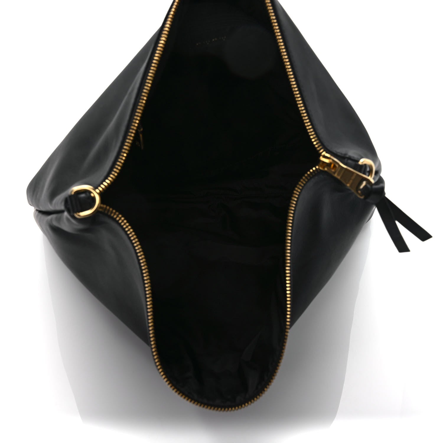 Miu Miu Soft Calf Softy Shoulder Bag Black 5 of 9