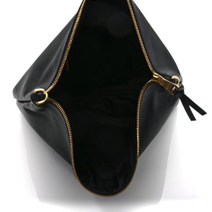 Miu Miu Soft Calf Softy Shoulder Bag Black 5 of 9