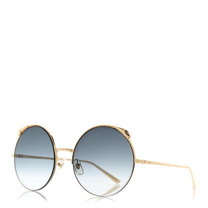 Cartier Panthere De Cartier Round Sunglasses CT0149S Gold 1 of 8