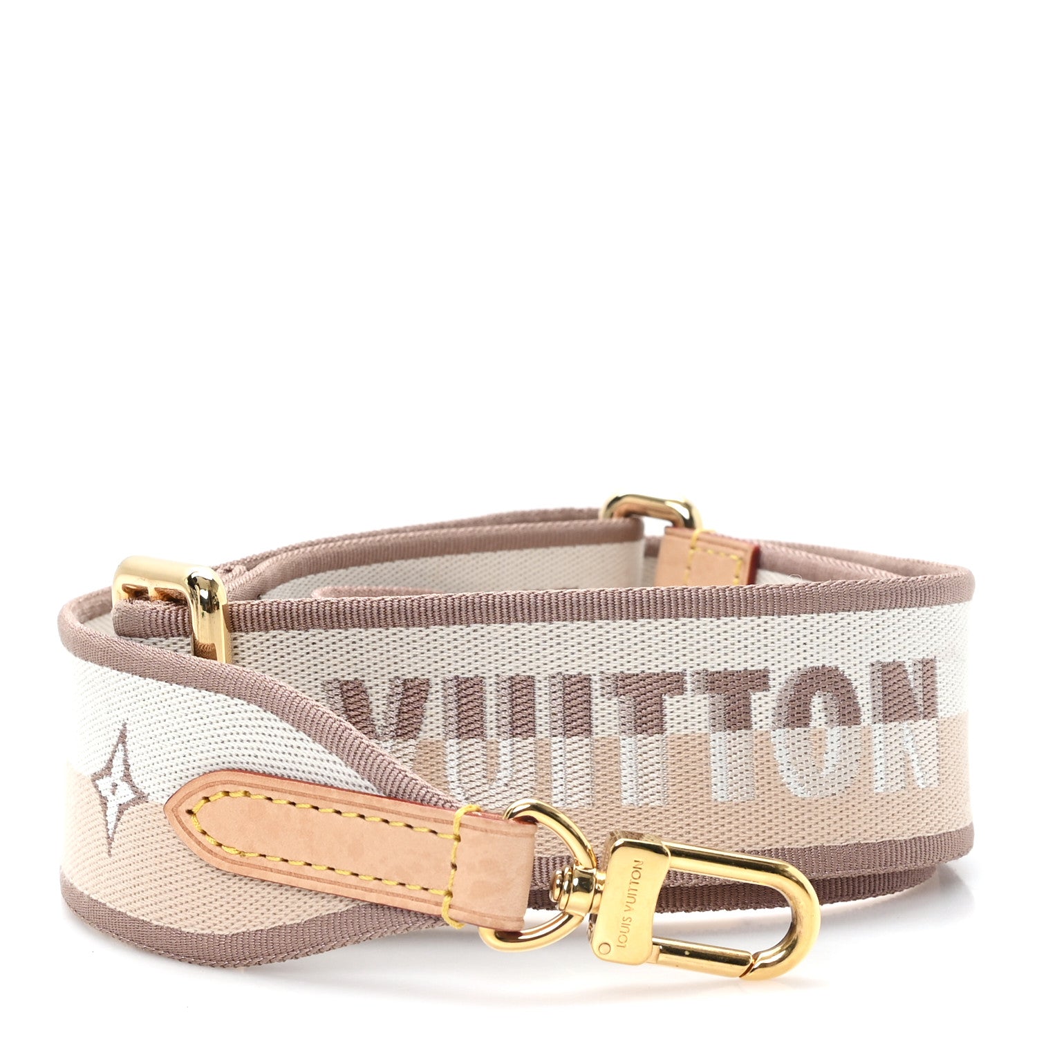 Louis Vuitton Jacquard Speedy Bandouliere 20 Shoulder Strap Beige 1 of 3