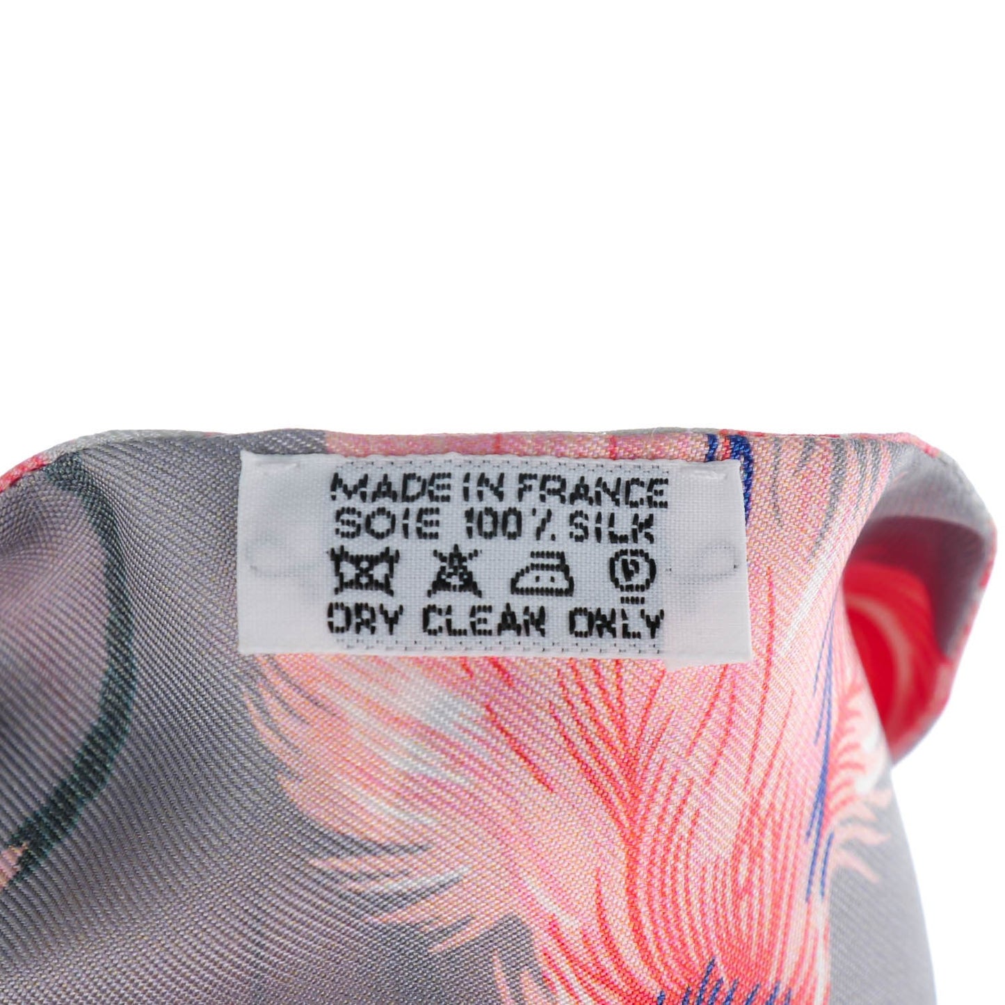 Silk Brazil Maxi Twilly Gris Perle Saumon Mauve