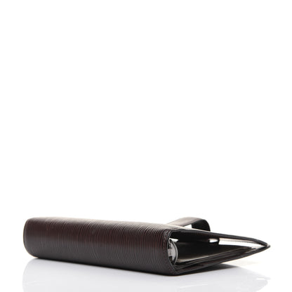 Louis Vuitton Epi Medium Ring Agenda Cover Moka 3 of 22