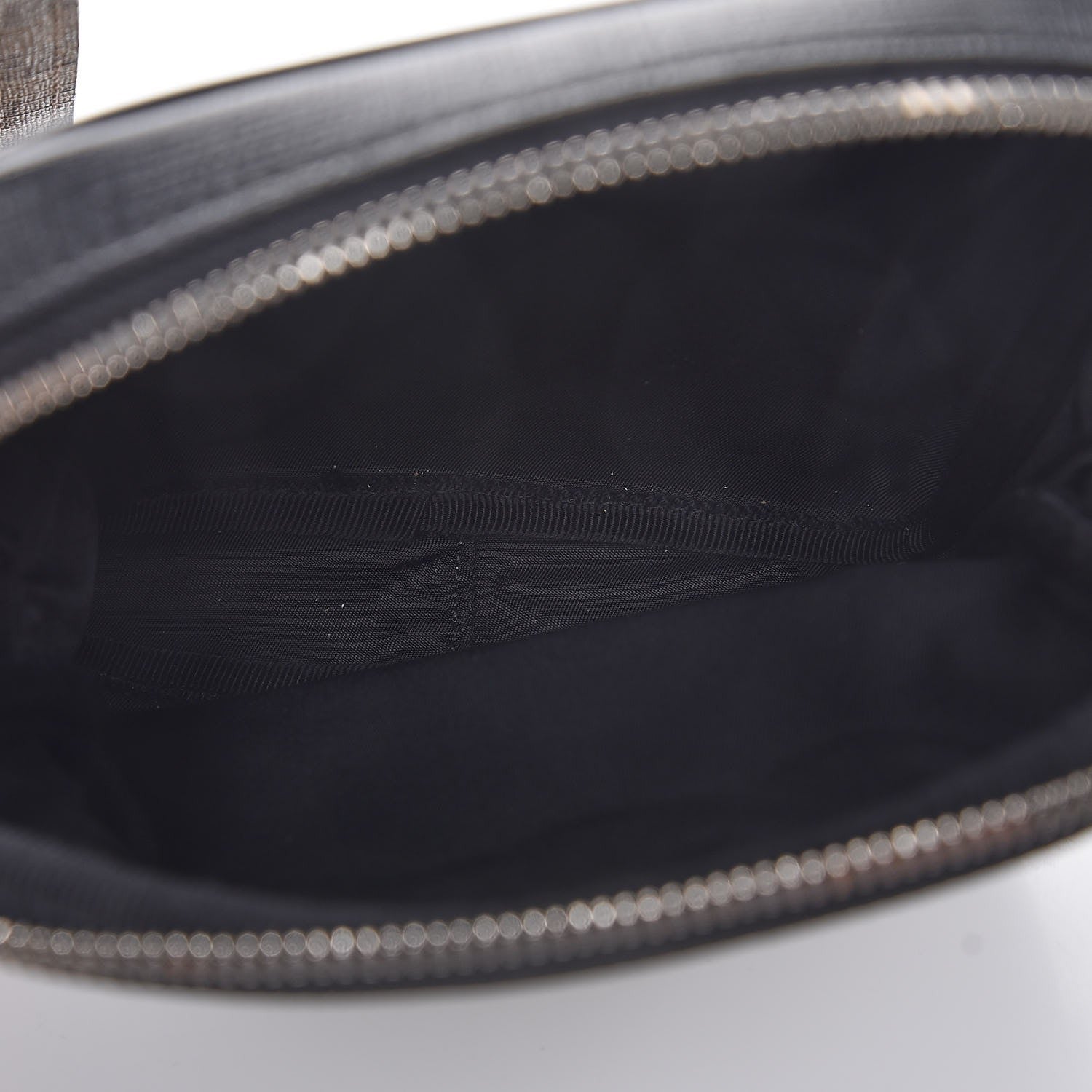 Gucci GG Supreme Monogram Web Belt Bag Black 5 of 8