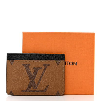 Louis Vuitton Reverse Monogram Side Up Card Holder 7 of 7