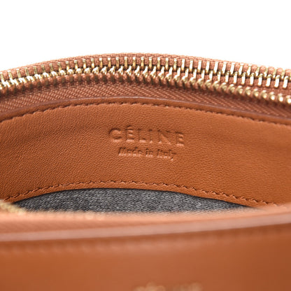 Celine Lambskin Small Trio Crossbody Bag Tan 6 of 10