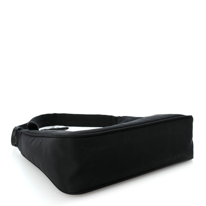 Prada Tessuto Nylon Mini Re-Edition 2000 Bag Black Black 4 of 11