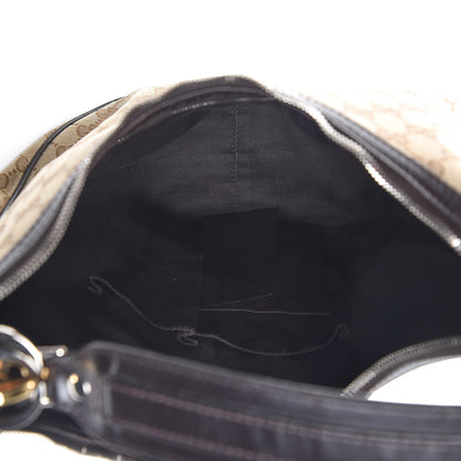 Gucci Monogram Medium GG Twins Hobo Dark Brown 5 of 7