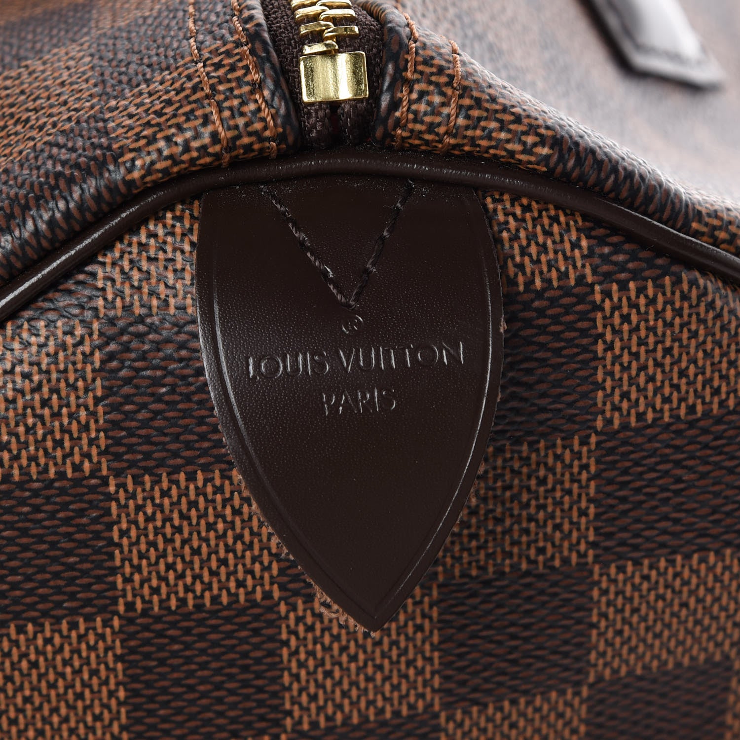 Louis Vuitton Damier Ebene Speedy 30 6 of 9