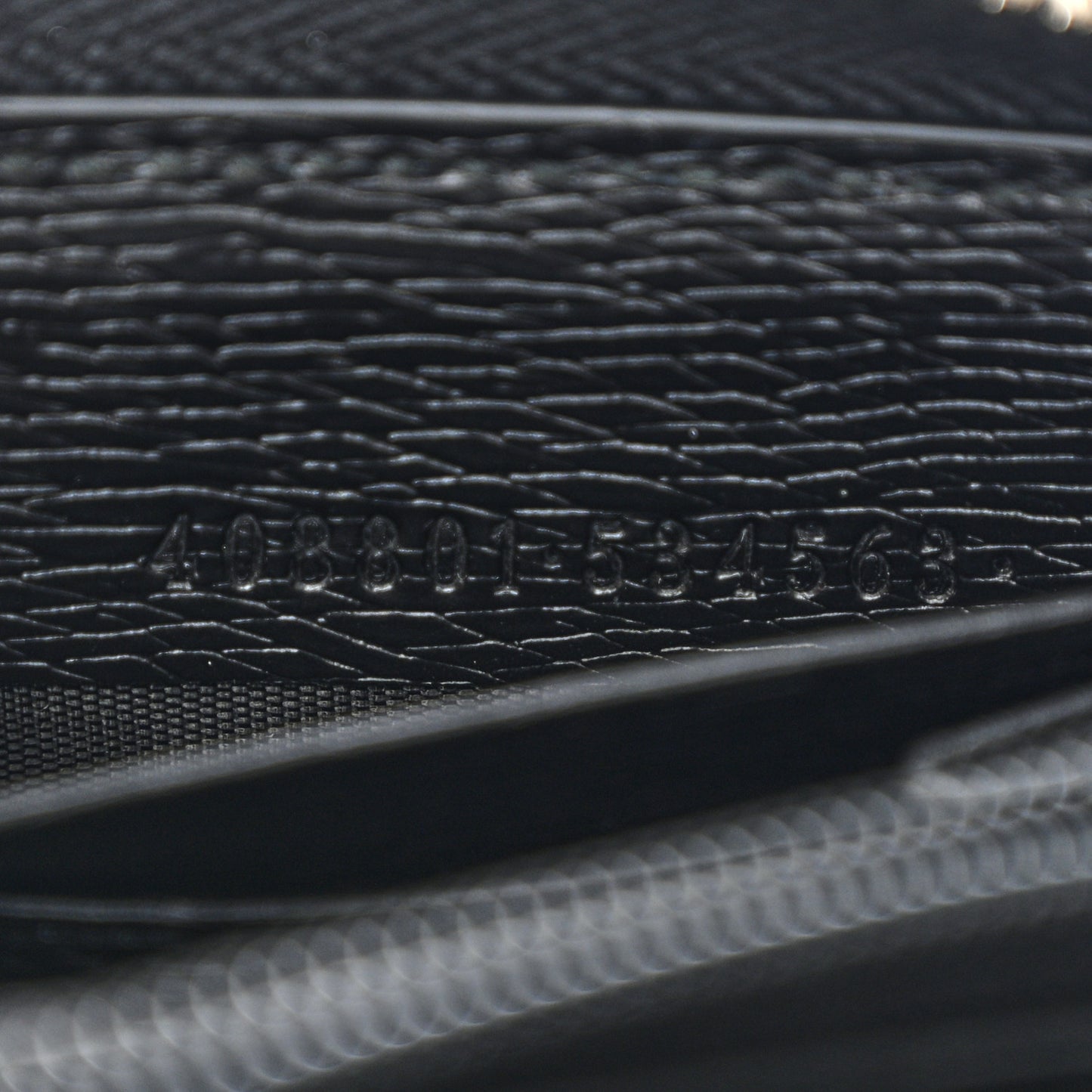 Calfskin GG Zip Around Wallet Black