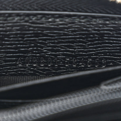 Gucci Calfskin GG Zip Around Wallet Black 7 of 10