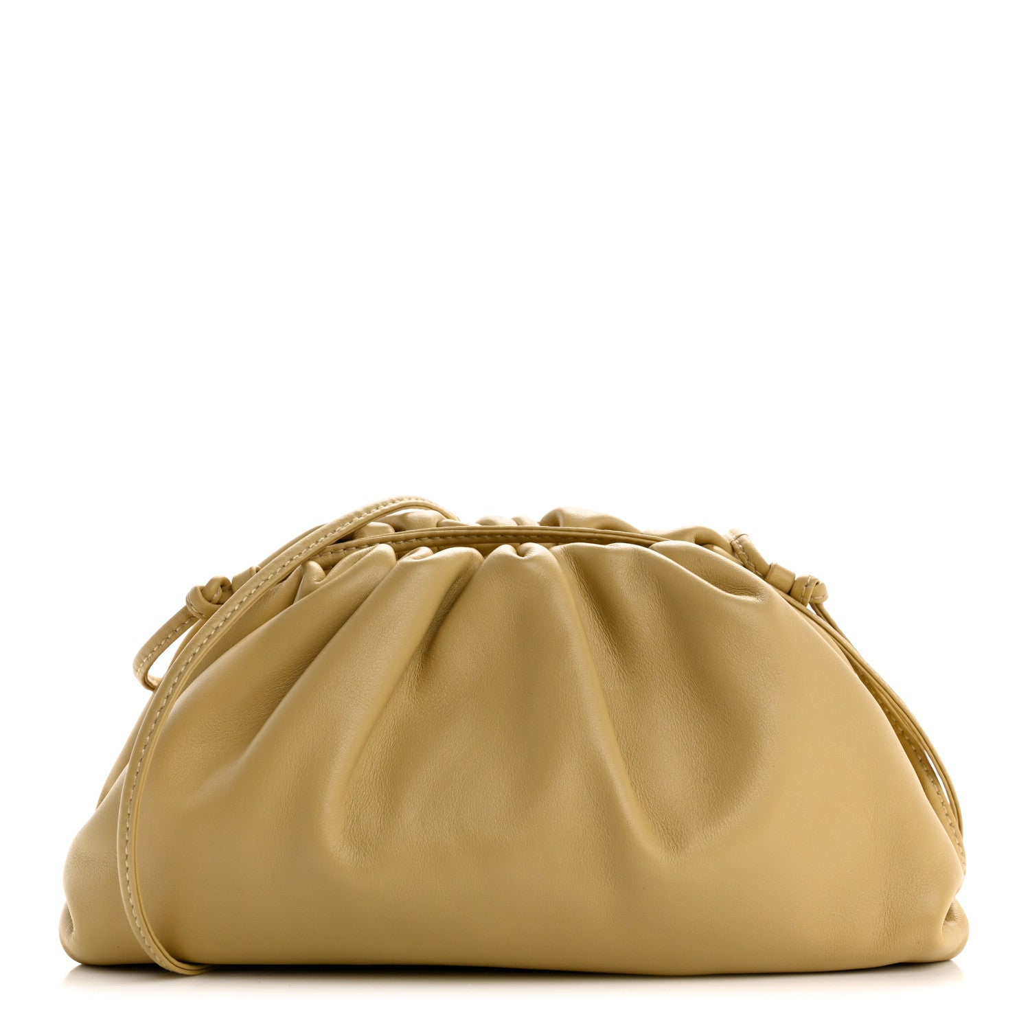 Bottega Veneta Butter Calfskin The Mini Pouch Porridge 1 of 12