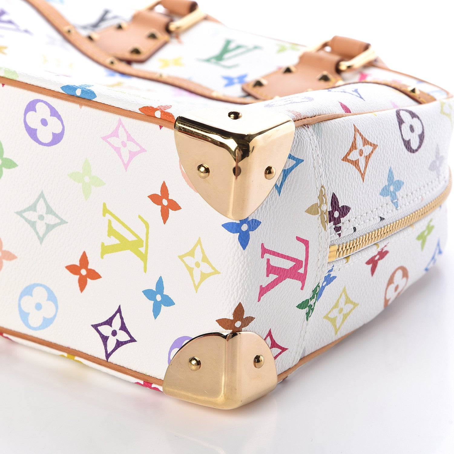 Louis Vuitton Monogram Multicolor Trouville White 8 of 8
