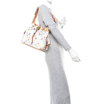 Louis Vuitton Monogram Multicolor Petit Noe White 2 of 18
