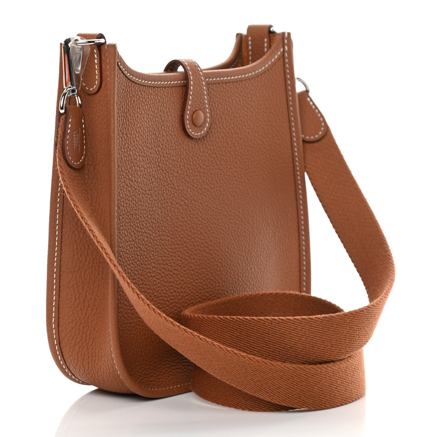 Hermes Taurillon Maurice Evelyne TPM Gold 3 of 11