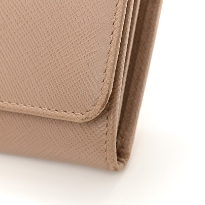 Prada Saffiano Metal Oro Chain Wallet Cammeo 10 of 11