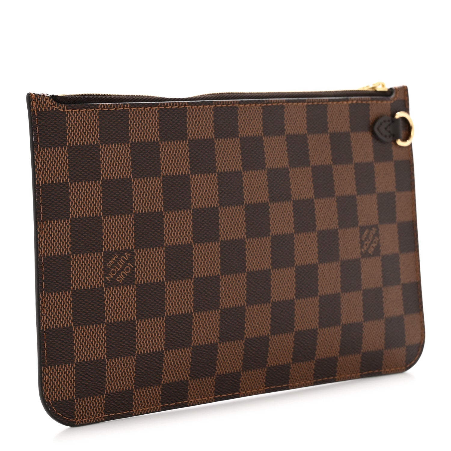 Louis Vuitton Damier Ebene Neverfull MM GM Pochette 3 of 8