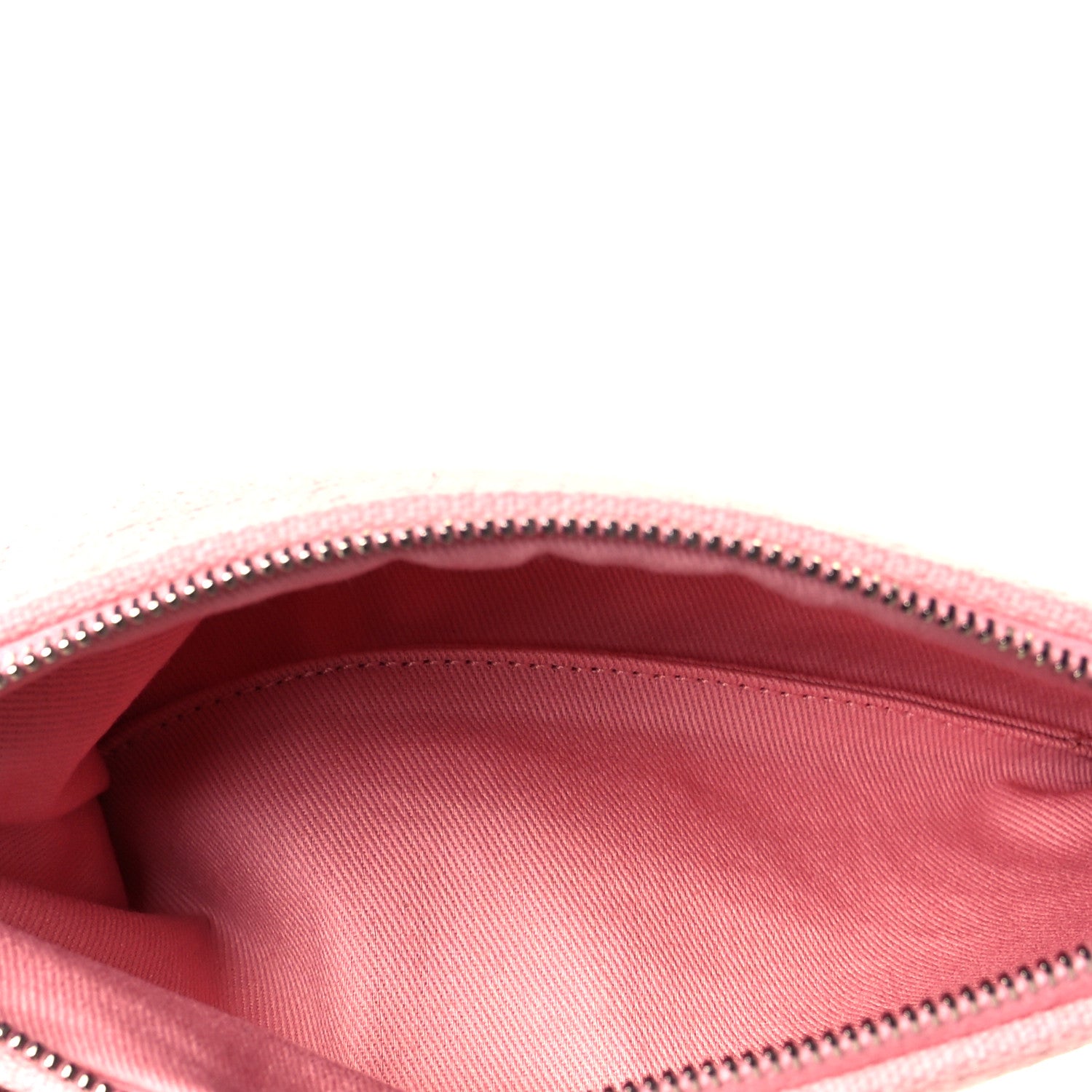 Chanel Mixed Fibers Small Deauville Pouch Pink 5 of 8