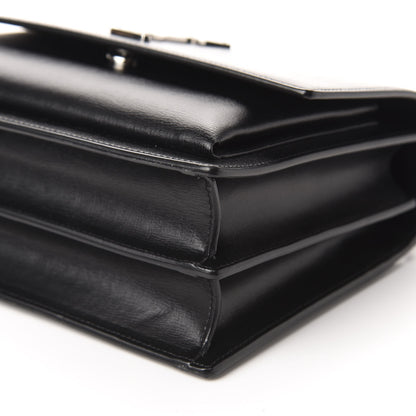 Saint Laurent Calfskin Medium Monogram Sunset Black 7 of 11