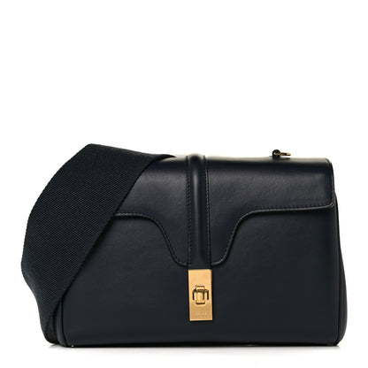 Celine Smooth Calfskin Teen Soft 16 Shoulder Bag Navy 1 of 8