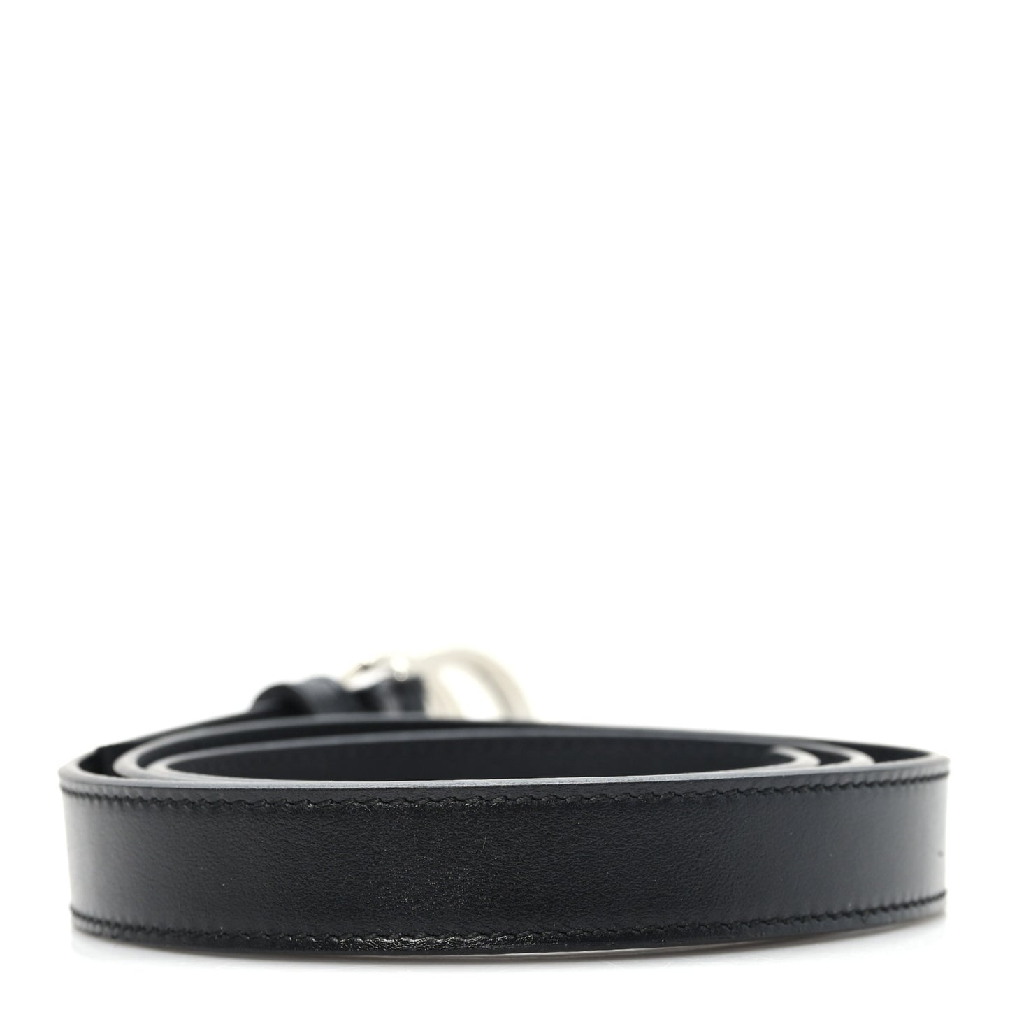 Calfskin Double G 20mm Belt 80 32 Black