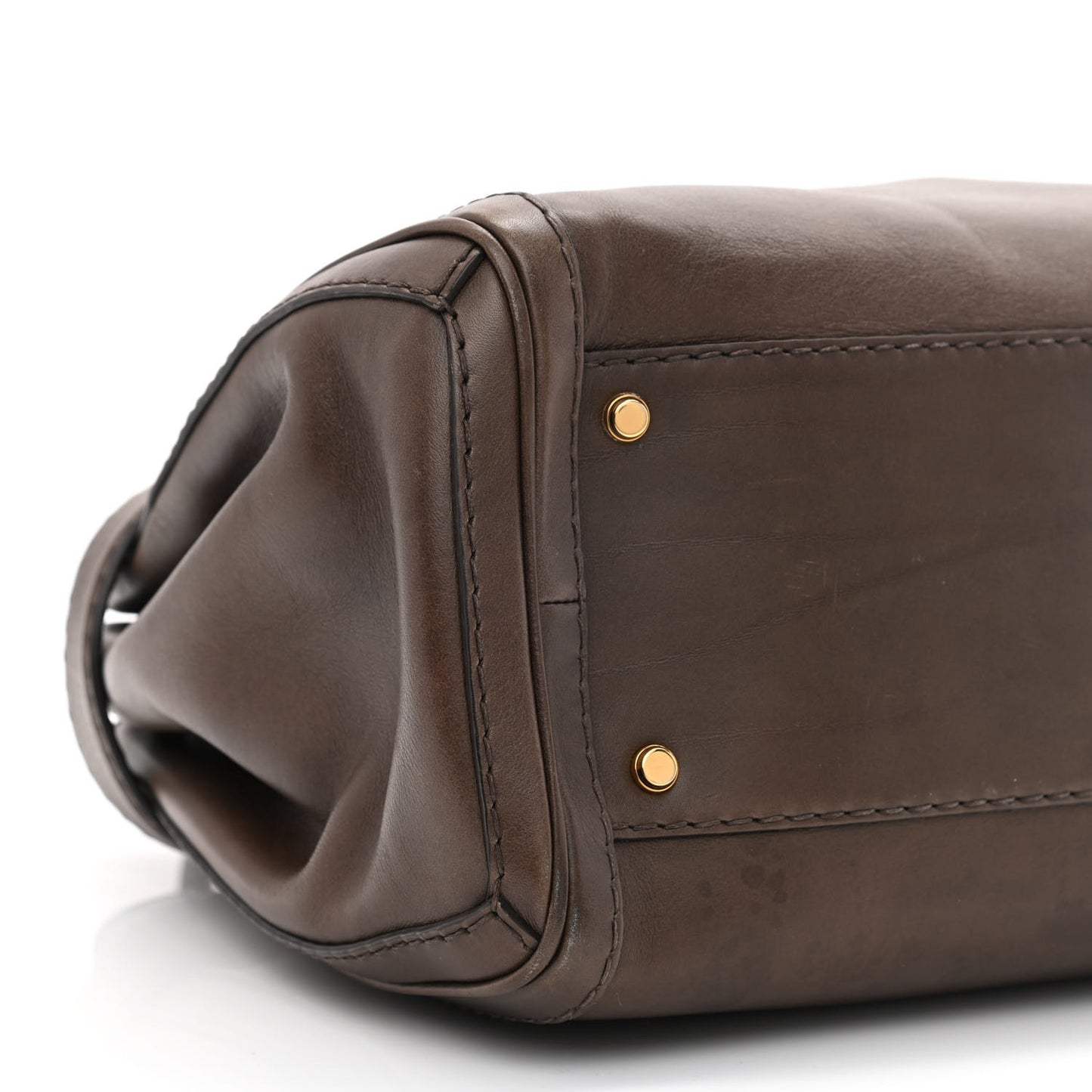Calfskin Medium GG Running Tote Brown
