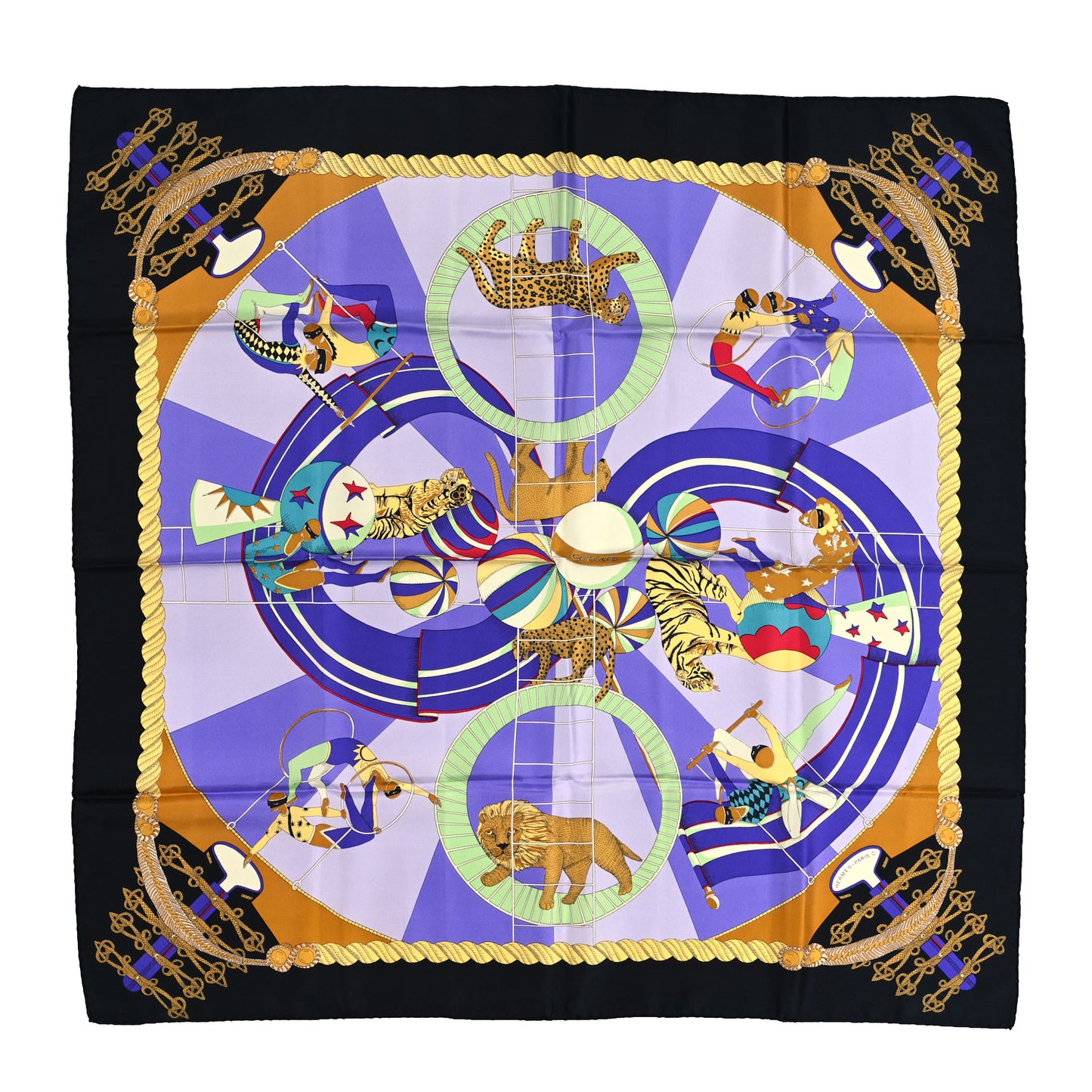 Silk Circus Scarf 90