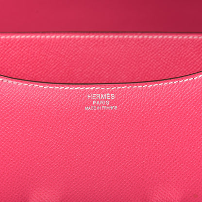 Hermes Epsom Constance 24 Rose Tyrien 8 of 10