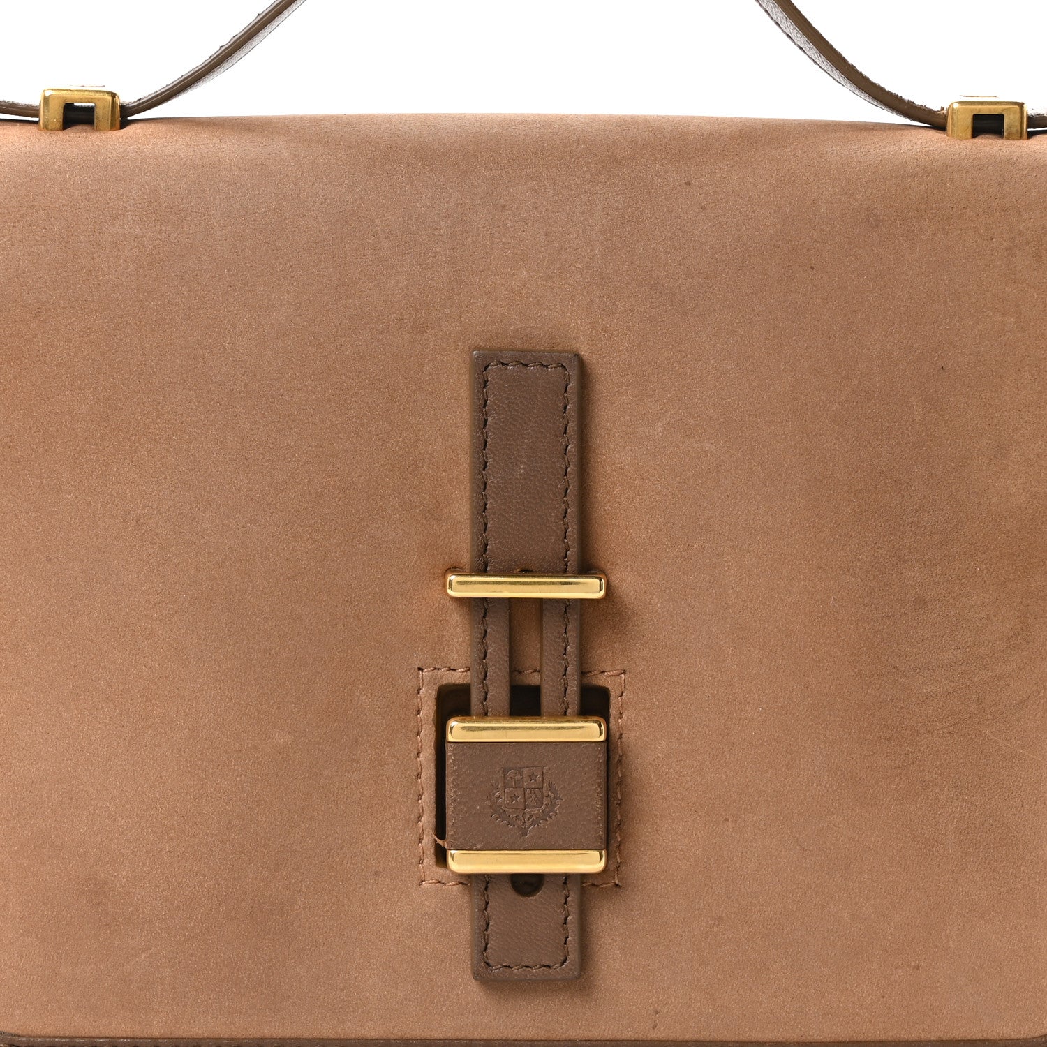 Loro Piana Nubuck Nappa Petite Lock-In Brown 8 of 10