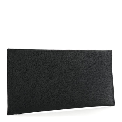 Louis Vuitton Calfskin Felicie Chain Wallet Card Holder Insert Black 3 of 6