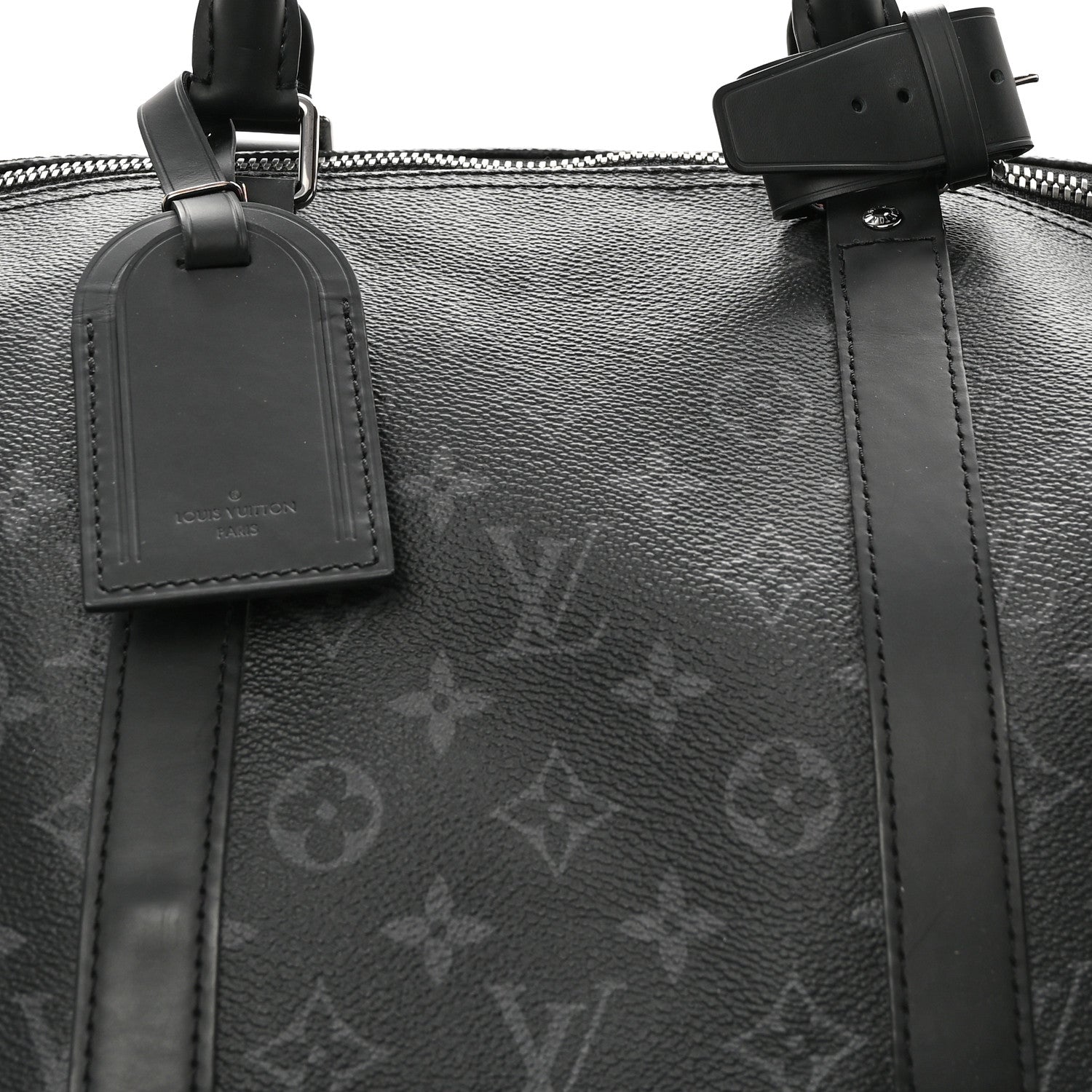 Louis Vuitton Monogram Eclipse Keepall Bandouliere 55 7 of 12