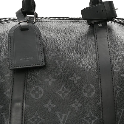 Louis Vuitton Monogram Eclipse Keepall Bandouliere 55 7 of 12