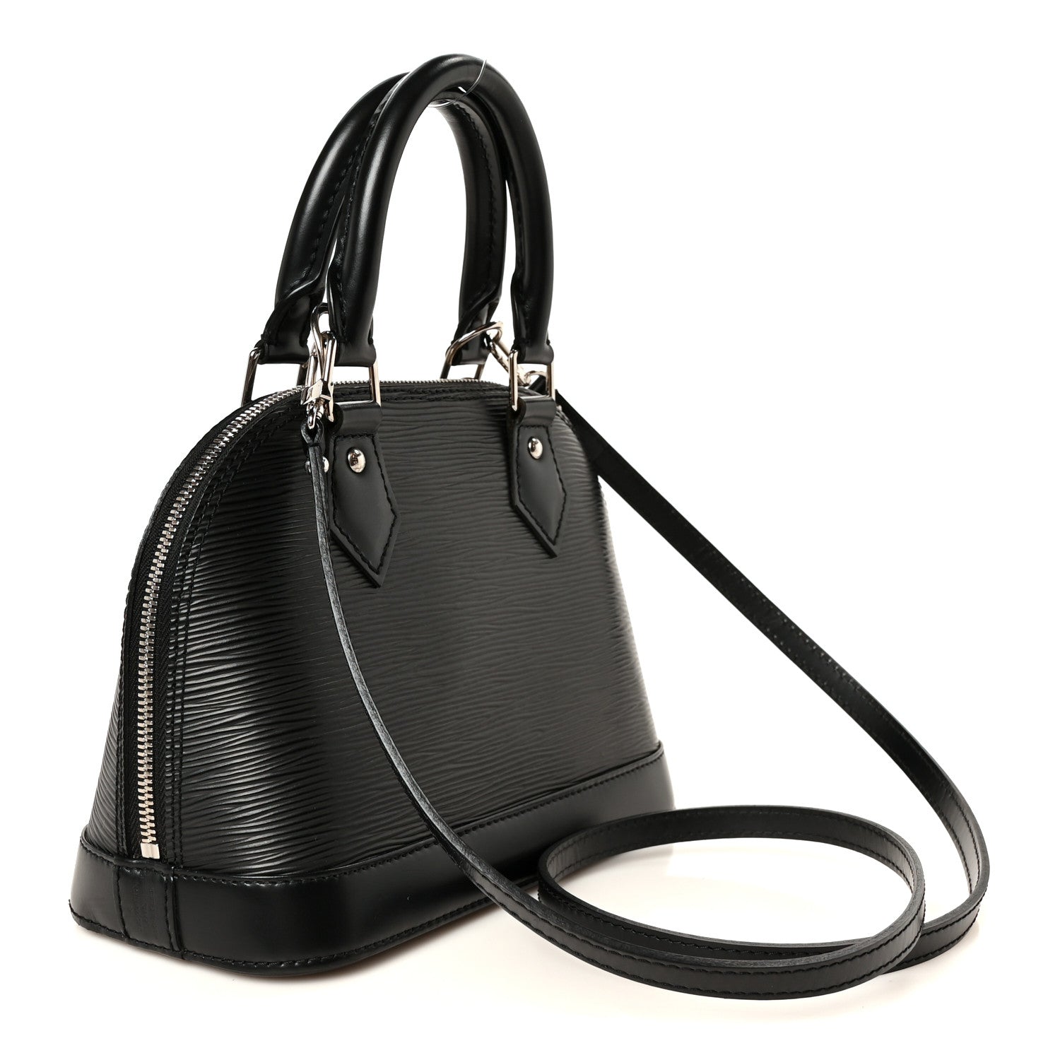 Louis Vuitton Epi Alma BB Black 3 of 12