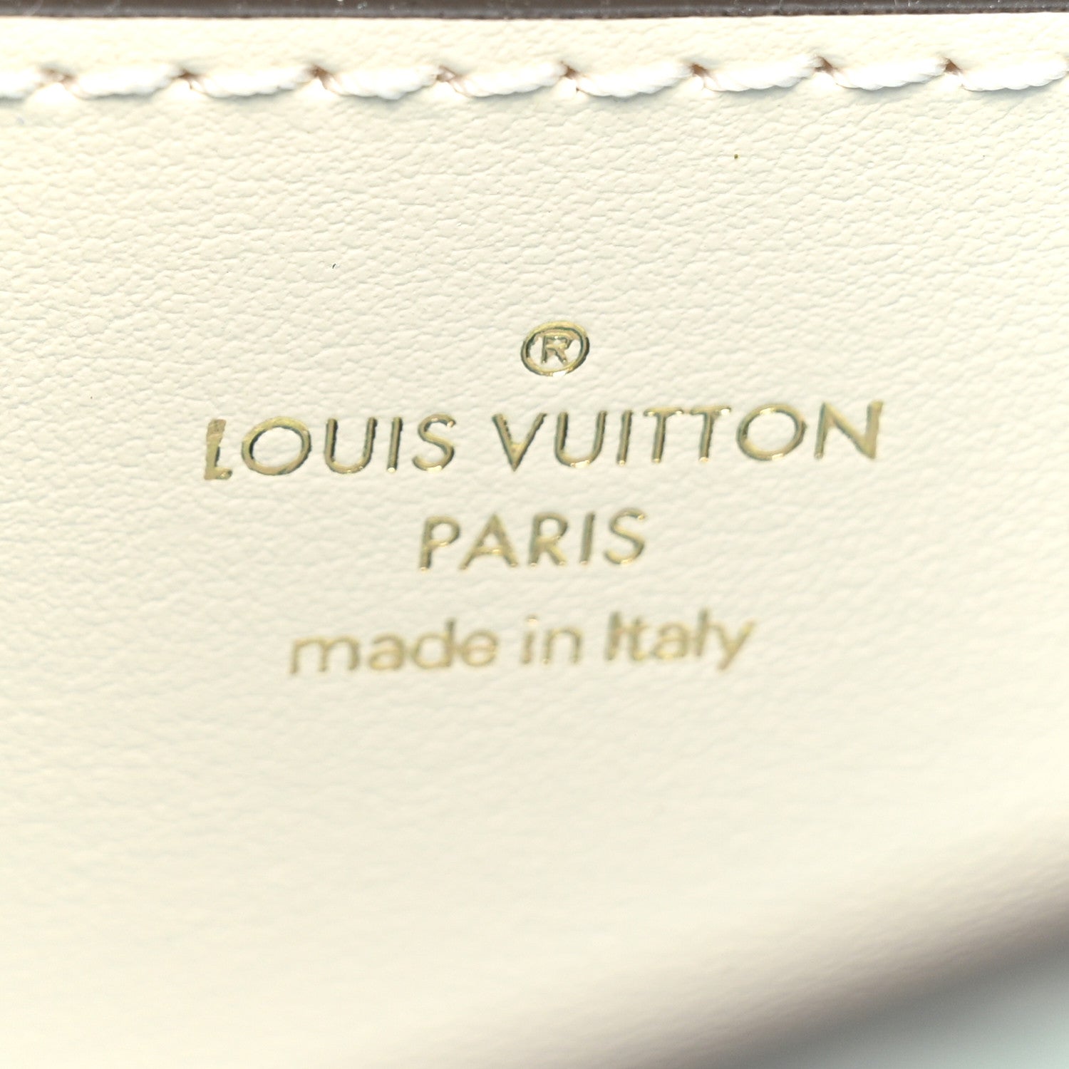 Louis Vuitton Smooth Calfskin LV Pont 9 Cream 7 of 10