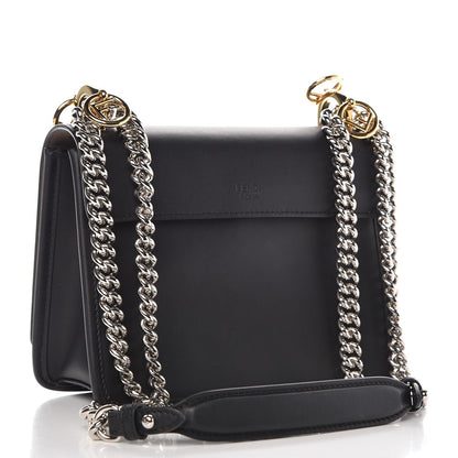 Fendi Vitello Century Opaco F is Fendi Small Kan I Shoulder Bag Black 3 of 7