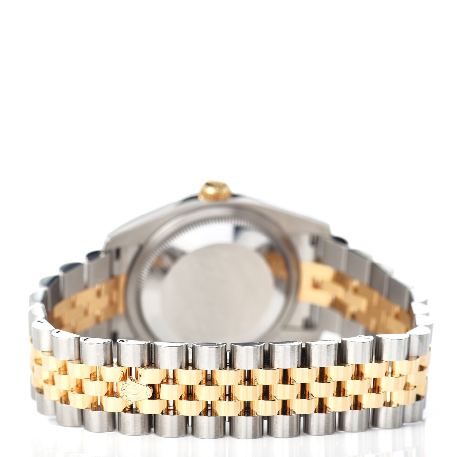 Rolex Stainless Steel 18K Yellow Gold Diamond 36mm Oyster Perpetual Datejust Watch Champagne Jubilee 116233 4 of 6