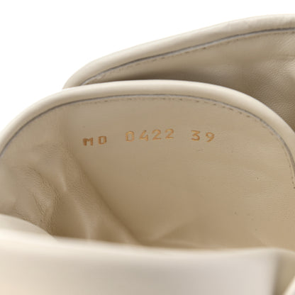 Christian Dior Calfskin Cannage Dio(r)evolution Slide Sandals 39 White 8 of 8