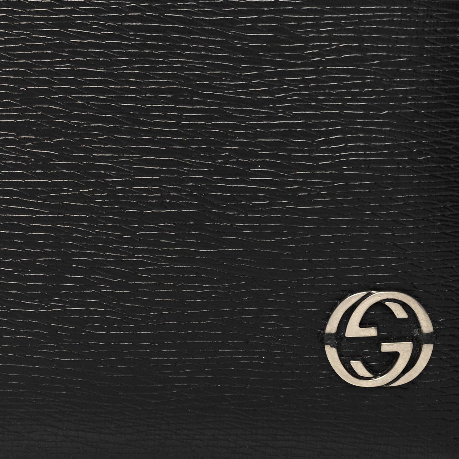 Gucci Calfskin GG Zip Around Wallet Black 8 of 13