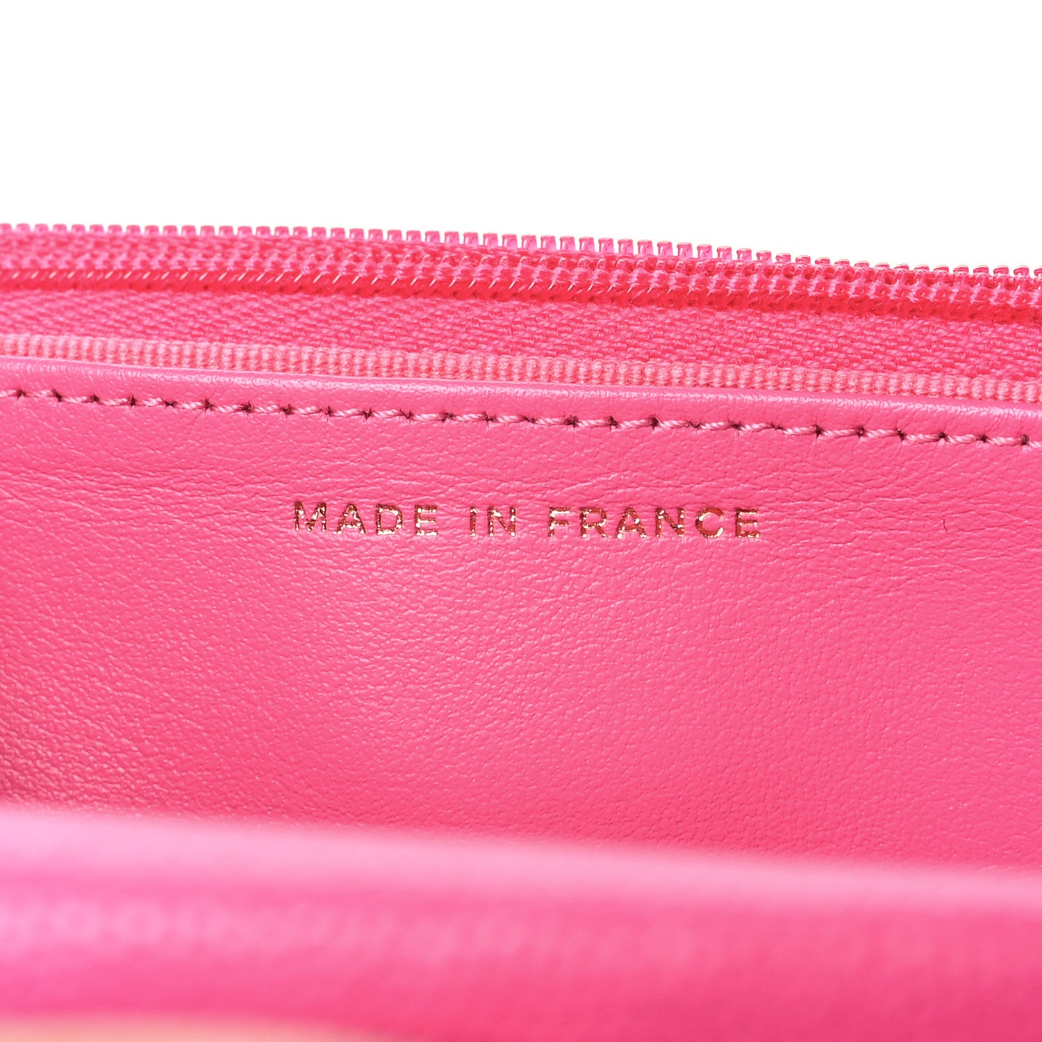 Chanel Caviar Quilted Wallet on Chain WOC Pink 7 of 11