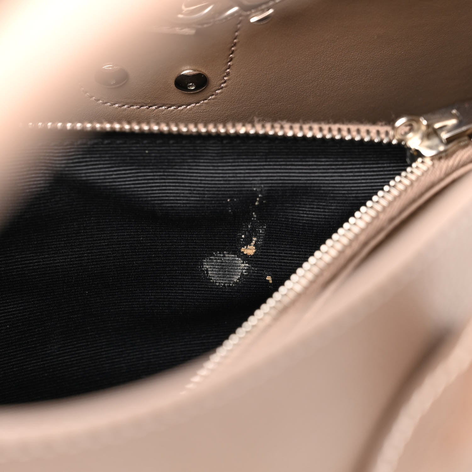 Saint Laurent Grained Calfskin Topstitch Small Classic Sac De Jour Taupe 10 of 17