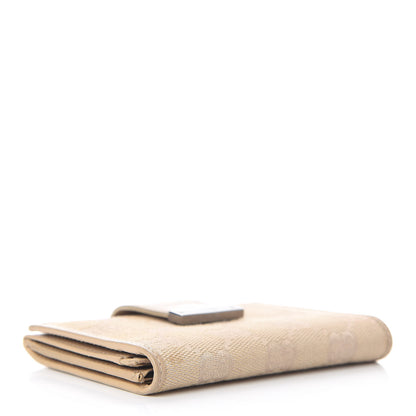 Gucci Monogram Card Case Beige 4 of 12