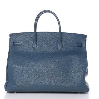 Hermes Fjord Birkin 40 Bleu Tempete 4 of 39