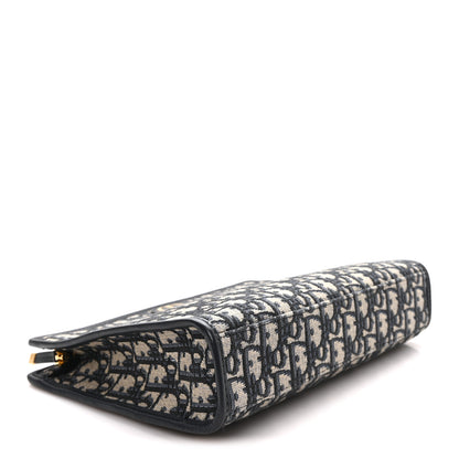 Christian Dior Oblique 30 Montaigne Pouch Blue 4 of 8