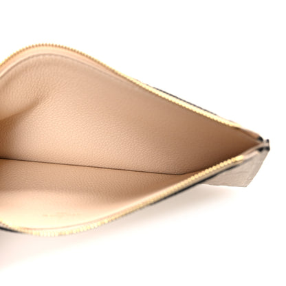 Louis Vuitton Empreinte Felicie Chain Wallet Zippered Insert Cream 5 of 6