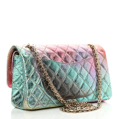 Chanel Metallic Goatskin Quilted 2.55 Reissue 225 Flap Multicolor 3 of 11