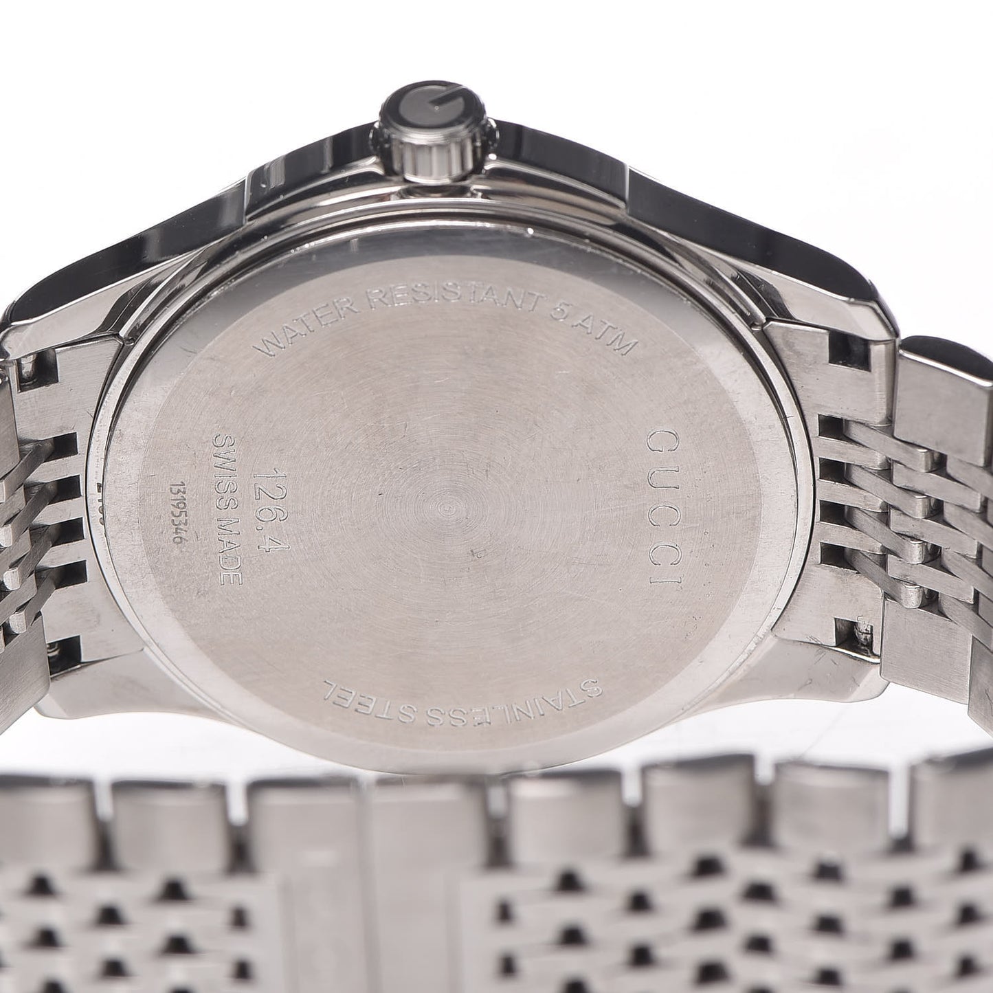 Stainless Steel Diamond 38mm G-Timeless Quartz Watch Black