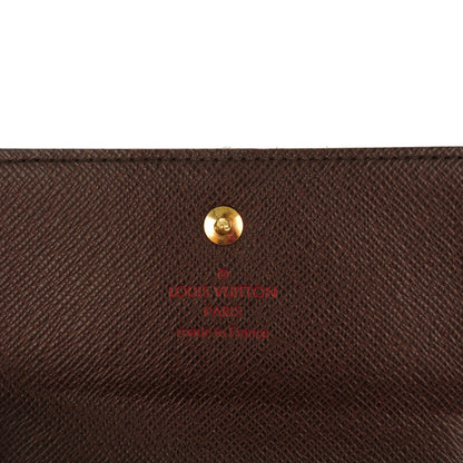 Louis Vuitton Damier Ebene Elise Wallet 5 of 7