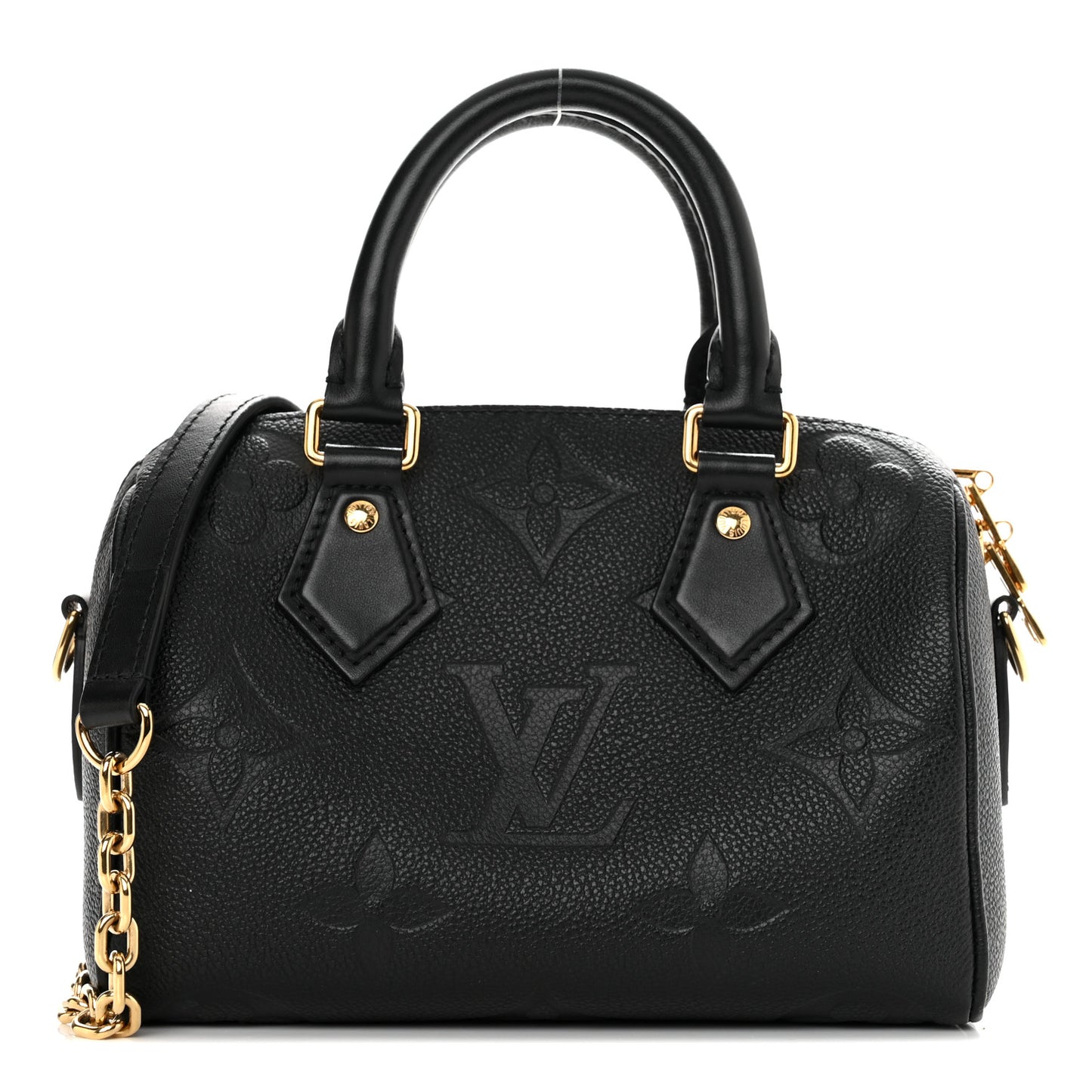 Empreinte Monogram Giant Speedy Bandouliere 20 Black