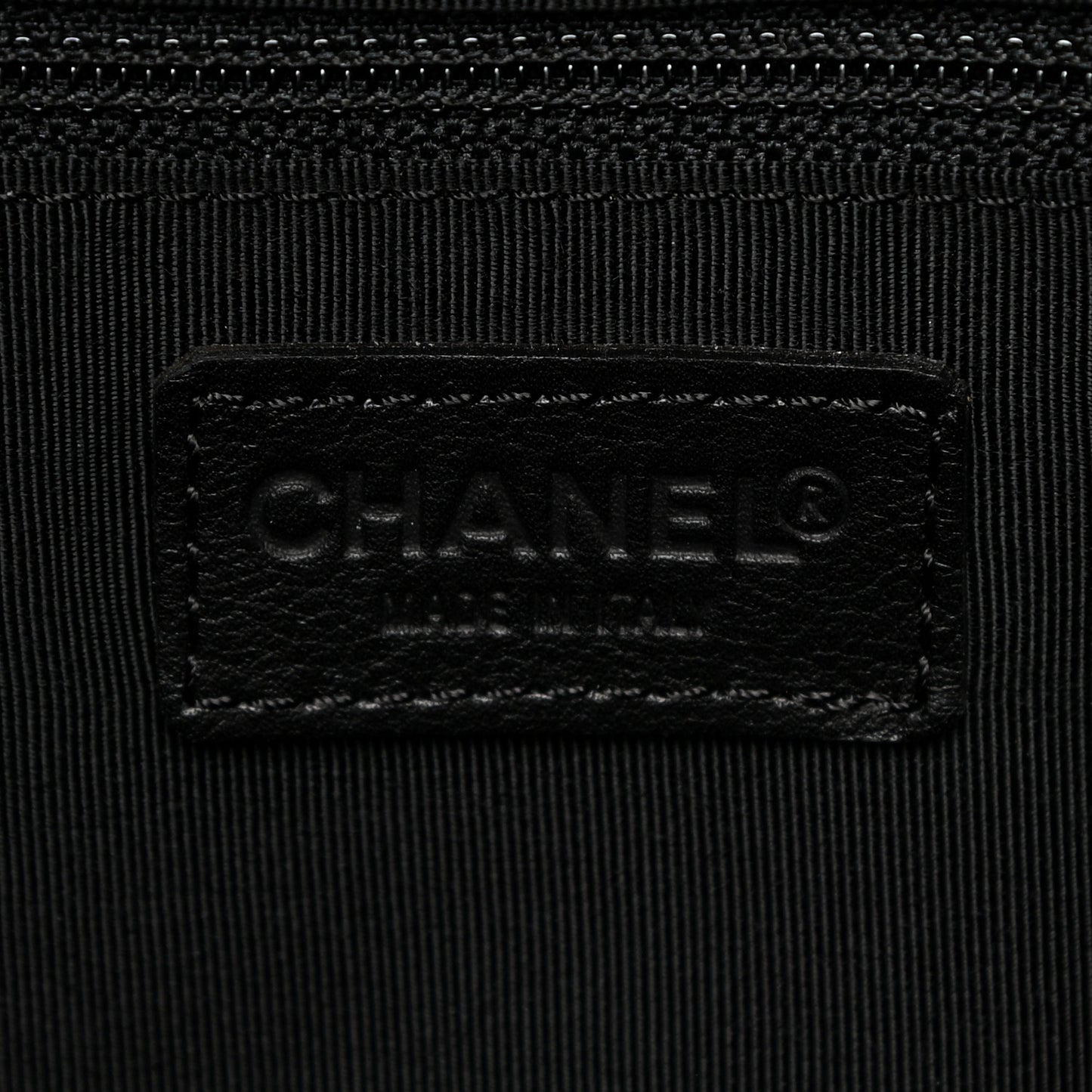 Suede Stitched Hobo Black