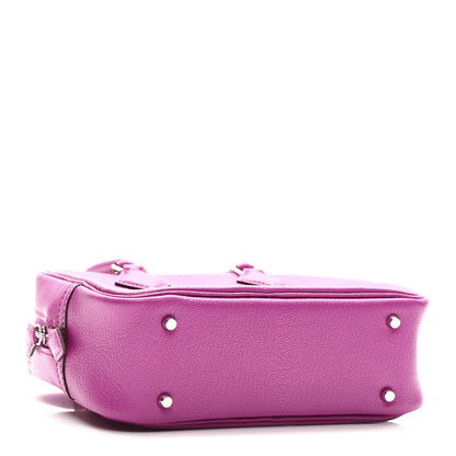 Hermes Chevre Mysore Plume II Mini Rose Pourpre 4 of 11